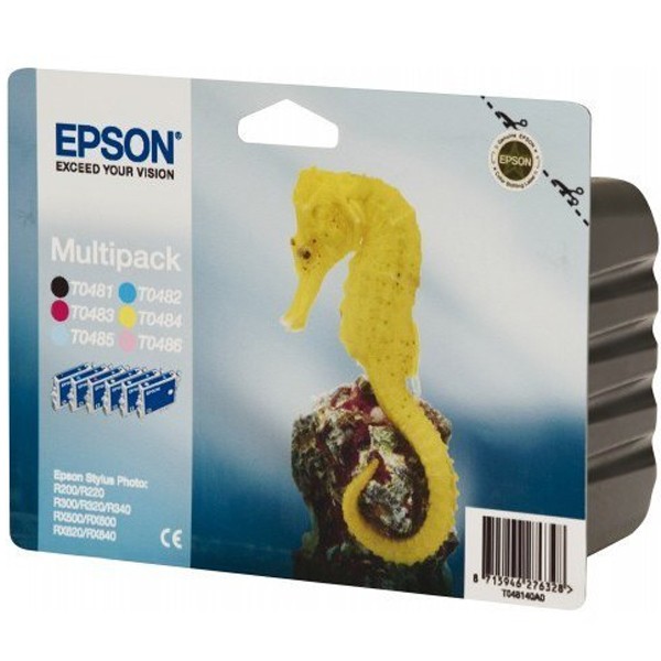 Multipack! Epson T0487-C13T04874010 (6)