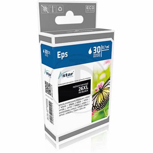 ASTAR Tintenpatrone kompatibel zu Epson 26XL-T2631-C13T26314010 Photo-Black
