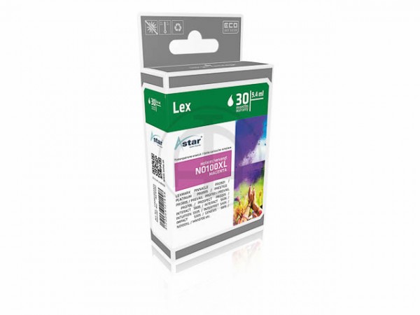 Astar Tintenpatrone kompatibel zu Lexmark 100XL 14N1070E Magenta