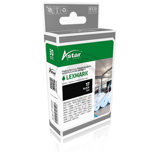 ASTAR Tintenpatrone Kompatibel zu Lexmark 17 10NX217E Color