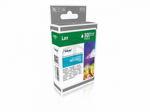 Astar Tintenpatrone kompatibel zu Lexmark 100XL 14N1069E Cyan
